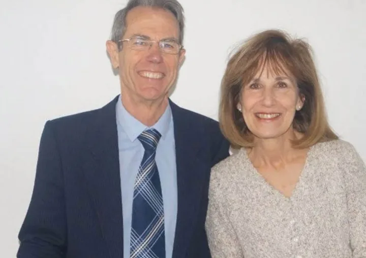 Pastor Tony Morley with his wife Joyce